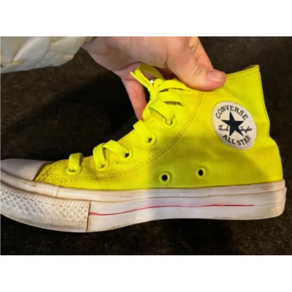 Softball converse lunarlon neon custom shoes - Picture 7 of 11